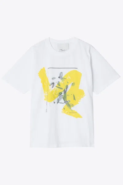 3.1 Phillip Lim I Dissent Graphic T-shirt In White