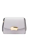3.1 Phillip Lim Id Flap-front Leather Shoulder Bag In Gray