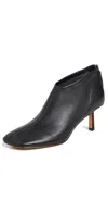 3.1 Phillip Lim Square Toe Bootie In Black