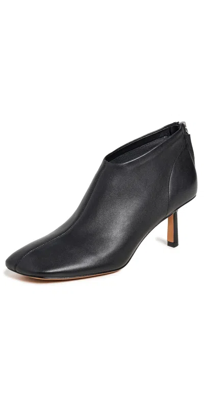 3.1 Phillip Lim Square Toe Bootie In Black