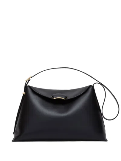 3.1 Phillip Lim Id Leather Shoulder Bag In Black