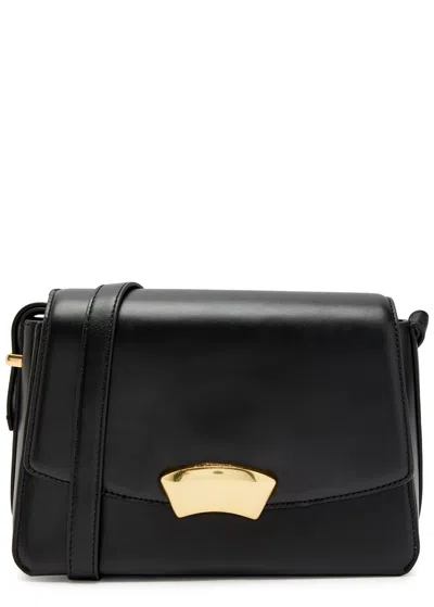 3.1 Phillip Lim Id Medium Leather Shoulder Bag In Black
