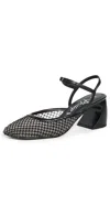 3.1 Phillip Lim Id Mesh Mary Jane Pump In Black