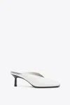 3.1 Phillip Lim 68mm Square-toe Mules In Ant. White