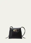 3.1 Phillip Lim Id Petite Soft Leather Shoulder Bag In Black