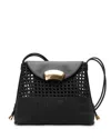 3.1 Phillip Lim Id Petit Soft Macrame Leather Shoulder Bag In Black