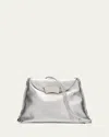 3.1 Phillip Lim Id Petite Soft Metallic Leather Shoulder Bag