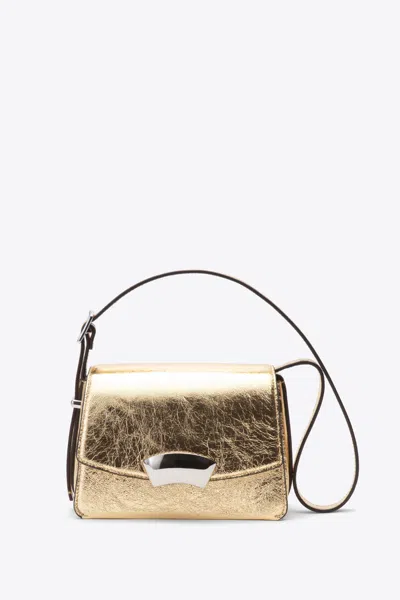 3.1 Phillip Lim Id Leather Crossbody In Gold