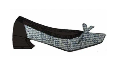 3.1 Phillip Lim Id Soft Ballerina-35mm Crescent Heel In Black