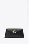 3.1 Phillip Lim Id Logo-engraved Clutch Bag In Black