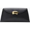 3.1 Phillip Lim Id Logo-engraved Clutch Bag In Black