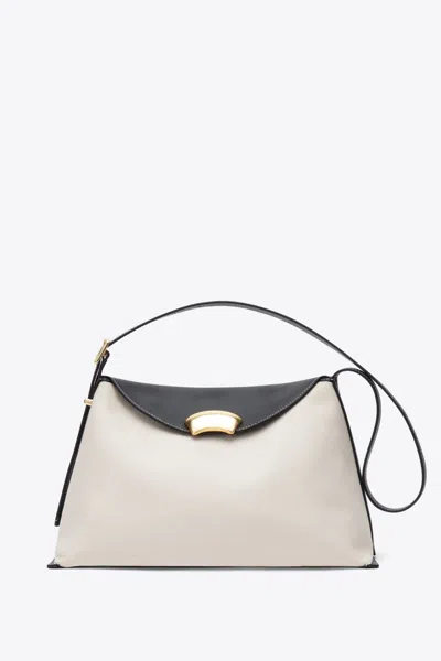 3.1 Phillip Lim Id Soft Shoulder Bag In Almond-blk