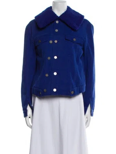 Pre-owned 3.1 Phillip Lim Jacket In Blue