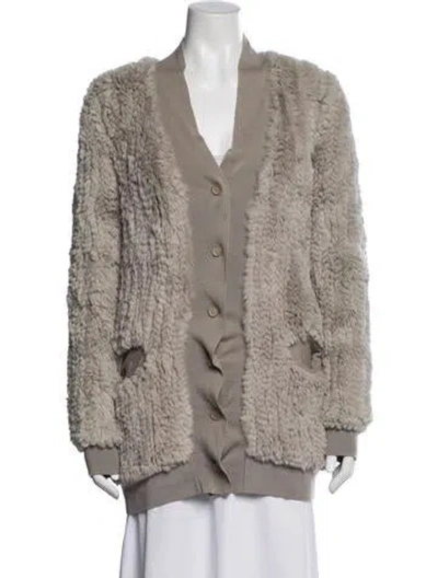 Pre-owned 3.1 Phillip Lim Jacket In Gray