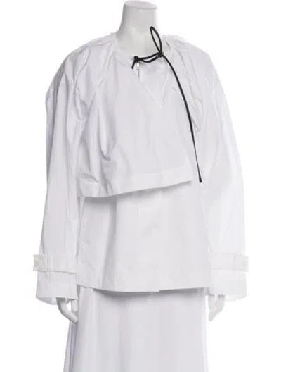 Pre-owned 3.1 Phillip Lim Jacket In White