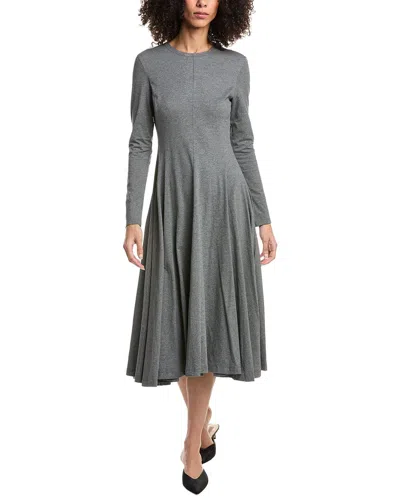 3.1 Phillip Lim Jersey Flare Dress In Gray