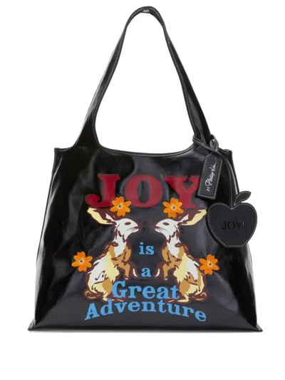 3.1 Phillip Lim Joy Is A Great Adventure Tote Bag In Black