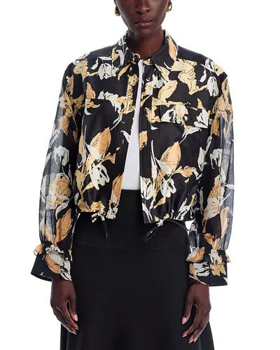 3.1 Phillip Lim Joyful Tulips Cropped Jacket