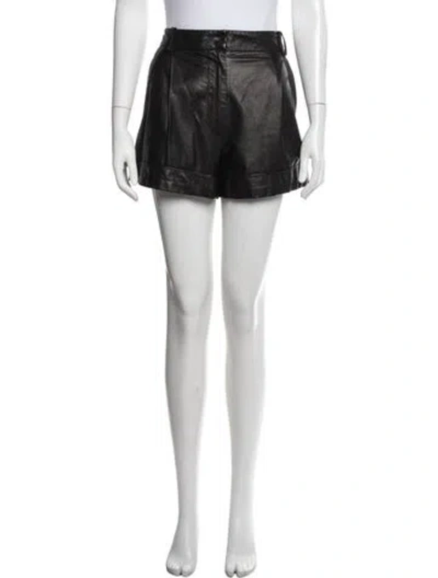 Pre-owned 3.1 Phillip Lim Kangaroo Mini Shorts In Black