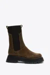 3.1 Phillip Lim Kate - Lug Sole Combat Boot In Green