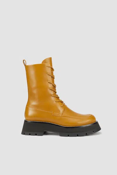 3.1 Phillip Lim Kate Lace-up Combat Boots In Brown