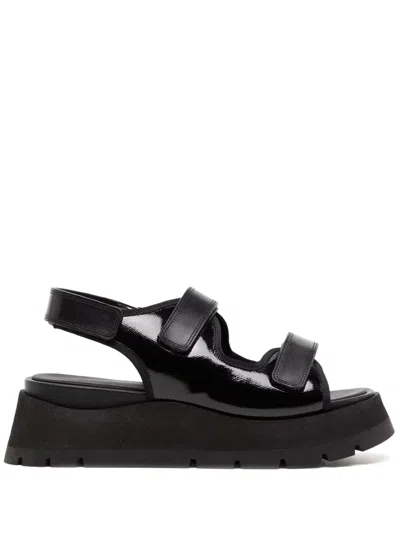 3.1 Phillip Lim Women's Kate Grip Tape Strap Platform Sandals In Black
