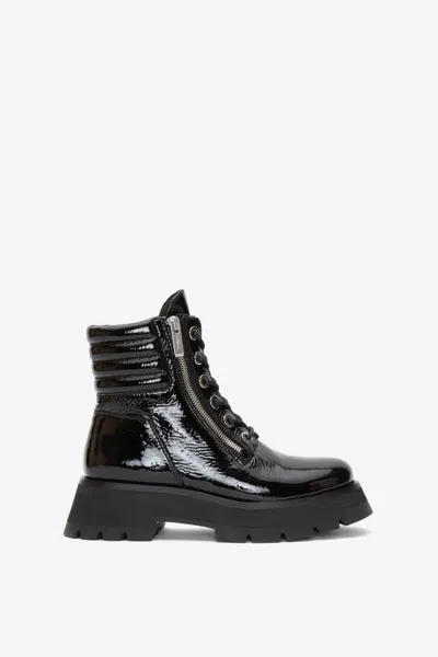 3.1 Phillip Lim Kate Lug Sole Double Zip Boot In Black