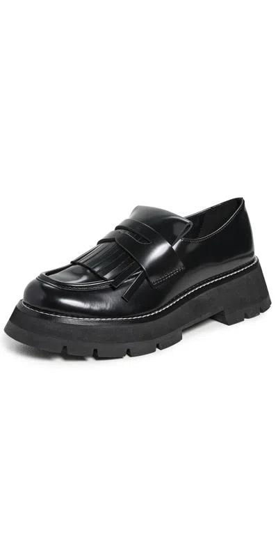 3.1 Phillip Lim Kate-lug Sole Loafers W Tassels Black