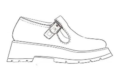 3.1 Phillip Lim Kate-lug Sole Mary Jane In White