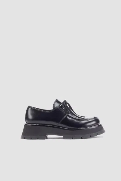 3.1 Phillip Lim Kate Lug Sole Oxford In Black
