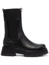3.1 Phillip Lim Kate Mid-calf Combat Boots In Black