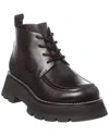 3.1 Phillip Lim Kate Short Leather Combat Boot In Black