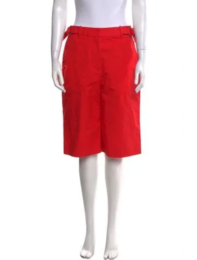 Pre-owned 3.1 Phillip Lim Knee-length Shorts In Red