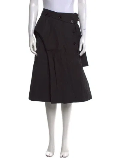 Pre-owned 3.1 Phillip Lim Knee-length Skirt In Black