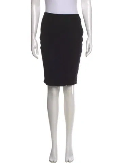 Pre-owned 3.1 Phillip Lim Knee-length Skirt In Black