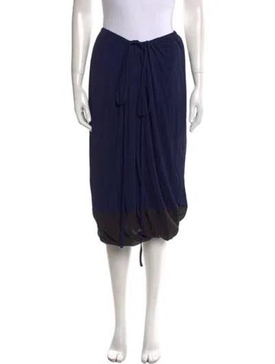 Pre-owned 3.1 Phillip Lim Knee-length Skirt In Blue