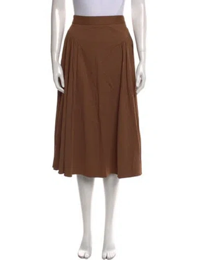 Pre-owned 3.1 Phillip Lim Knee-length Skirt In Brown