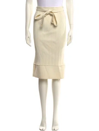 Pre-owned 3.1 Phillip Lim Knee-length Skirt In Neutral