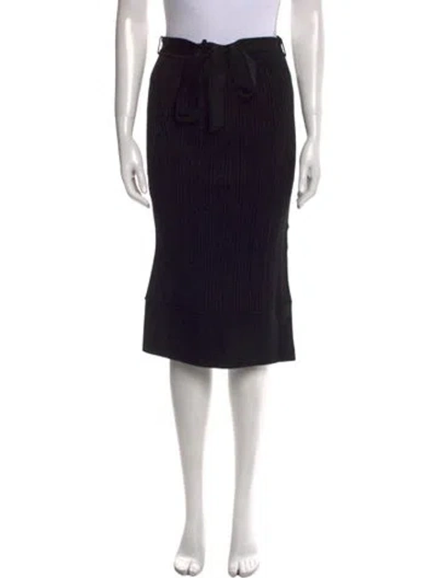 Pre-owned 3.1 Phillip Lim Knee-length Skirt W/ Tags In Black