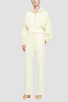 3.1 Phillip Lim Knit Twill Drawstring Track Pant In Yellow