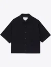 3.1 Phillip Lim Knitted Shirt In Blue