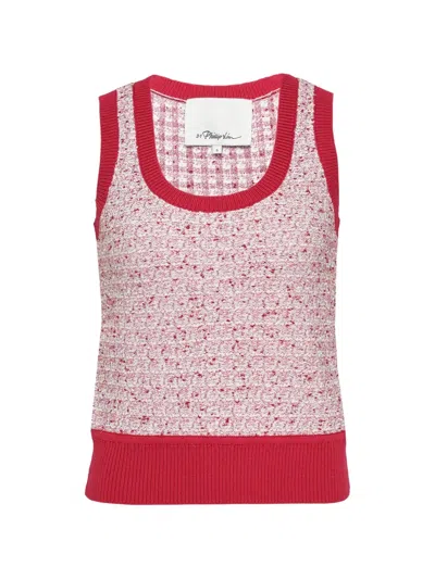 3.1 Phillip Lim Knitted Sleeveless Sweater In Red