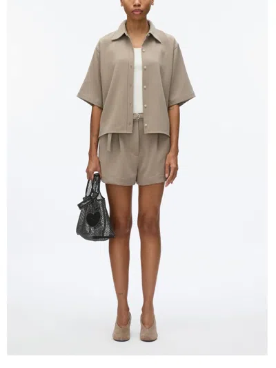 3.1 Phillip Lim Knitted Top In Gray