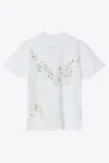 3.1 Phillip Lim Lace Impressions Tee With Floret Embroidery In Black