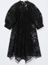3.1 Phillip Lim Lace Mini Dress In Black