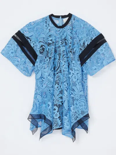 3.1 PHILLIP LIM LACE-PANEL BLOUSE