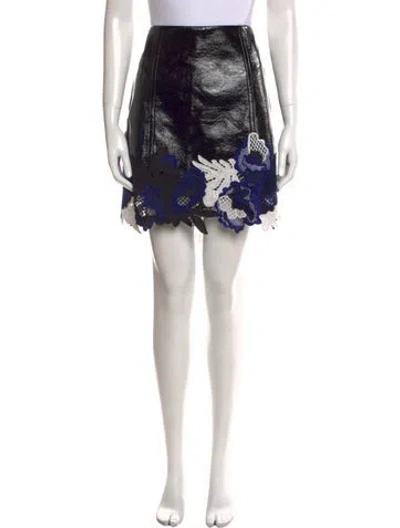 Pre-owned 3.1 Phillip Lim Lace Pattern Knee-length Skirt In Multi
