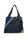 3.1 Phillip Lim Lace-panelled Patchwork Tote Bag In Blue