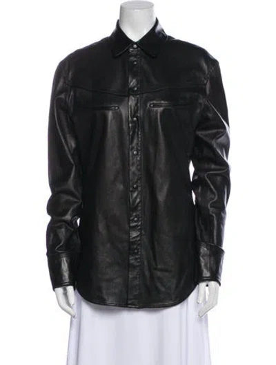Pre-owned 3.1 Phillip Lim Lamb Leather Jacket In Black