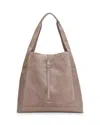 3.1 Phillip Lim Go Shoulder Bag In Elephant Gray/silver